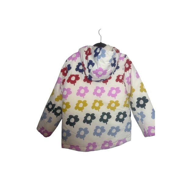 Hanna Andersson Print Recycled Snow Jacket – Girls Size 10 - Picture 3 of 8